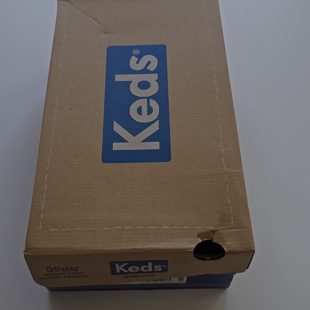 Women's Keds Ortholite Memory Foam White Leather Sneakers 8.5 M - Picture 8 of 8